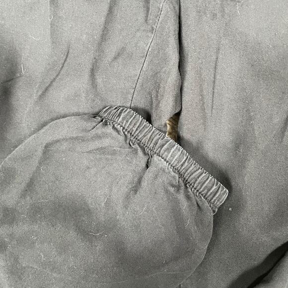 Gap Womens Maternity Sz Large Joggers Pull On Lightweight Stretch Black Elastic - Picture 2 of 8